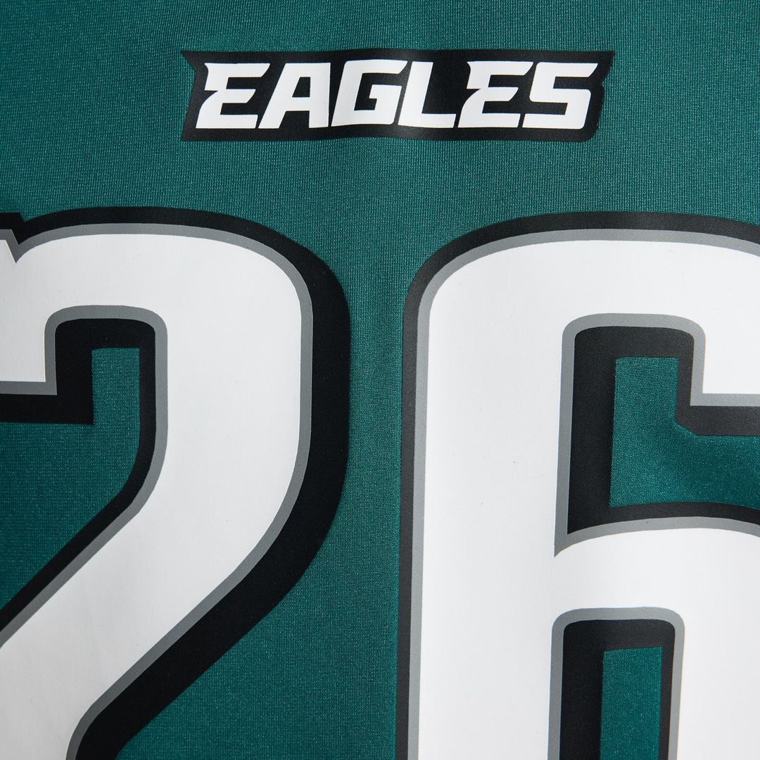 Philadelphia Eagles Saquon Barkley Kelly Green Alternate Game Jersey