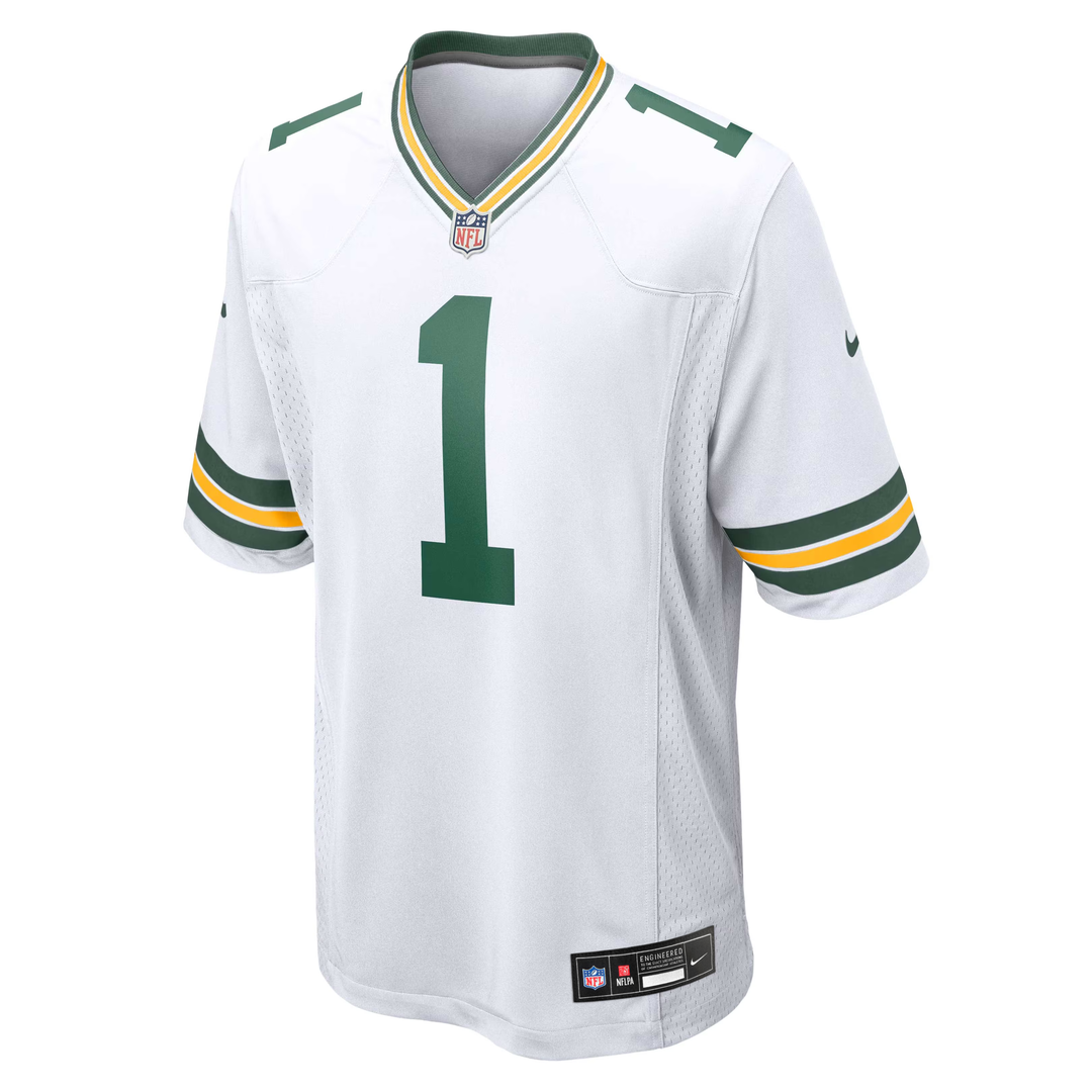 Green Bay Packers Micah Parsons White Game Player Jersey