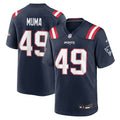 New England Patriots Chad Muma Navy Team Game Jersey