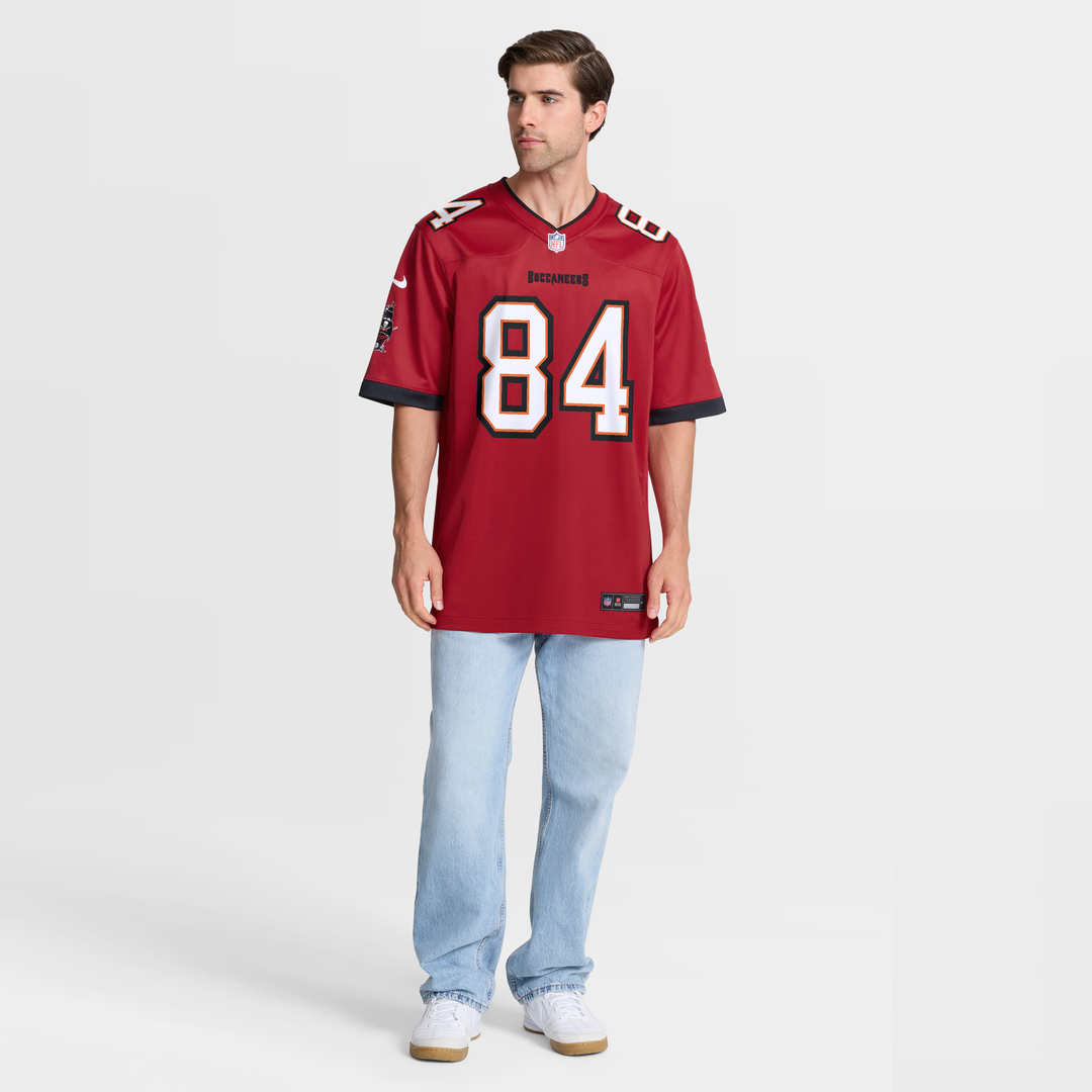 Tampa Bay Buccaneers Bauer Sharp Red Team Game Jersey