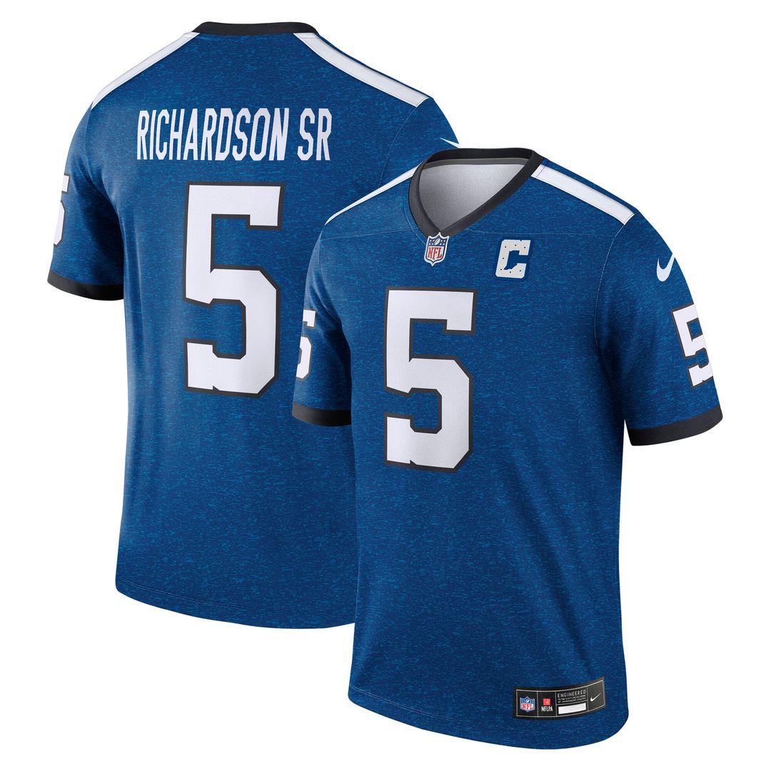 Indianapolis Colts Anthony Richardson Sr. Royal Legend Player Performance Top