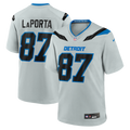 Detroit Lions Sam LaPorta Silver 2026 Rivalries Collection Game Jersey