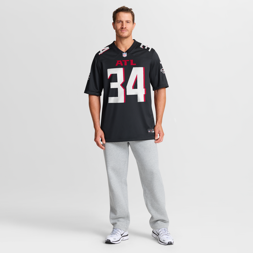 Atlanta Falcons Ray Buchanan Black Game Retired Player Jersey