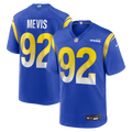 Los Angeles Rams Harrison Mevis Royal Team Game Jersey
