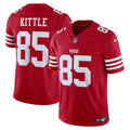 San Francisco 49ers George Kittle Scarlet Team Vapor F.U.S.E. Stitched Limited Jersey