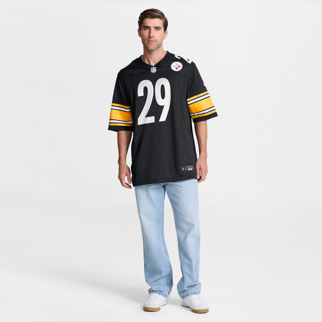 Pittsburgh Steelers Eli Heidenreich Black Team Game Jersey
