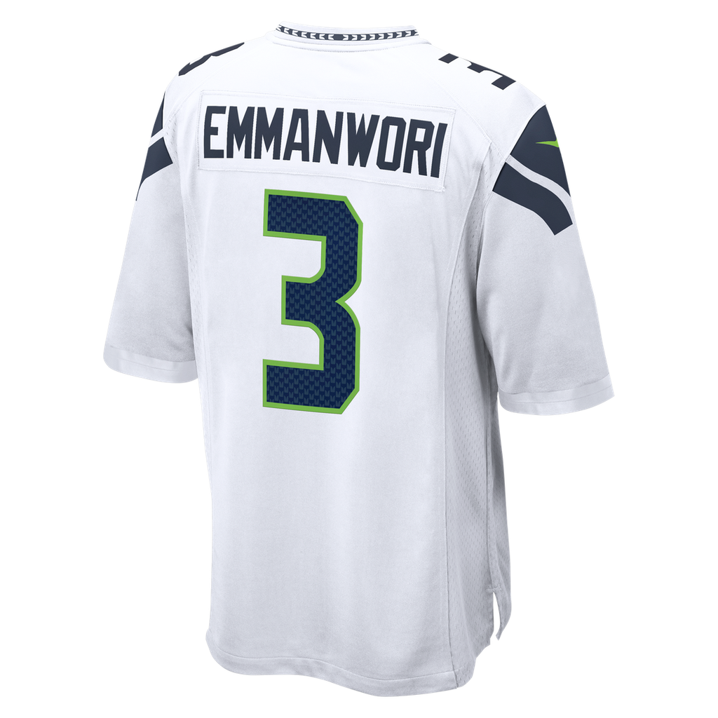 Seattle Seahawks Nick Emmanwori White Game Jersey