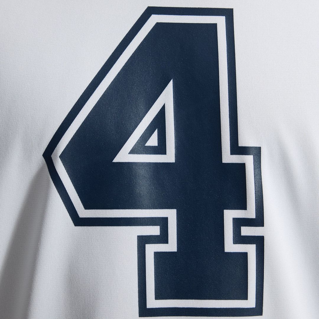 Dallas Cowboys Dak Prescott White Alternate Game Team Jersey
