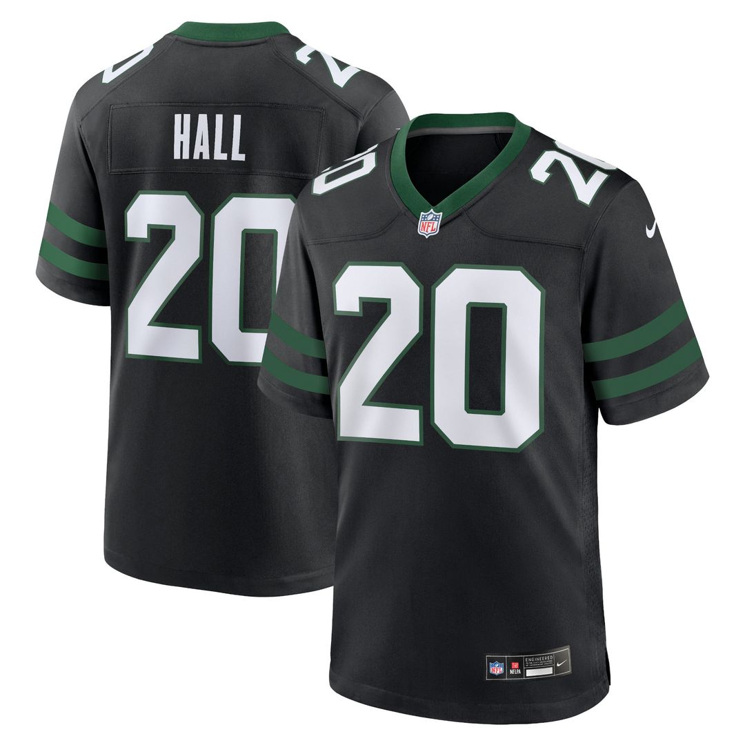 New York Jets Breece Hall Legacy Green Game Jersey