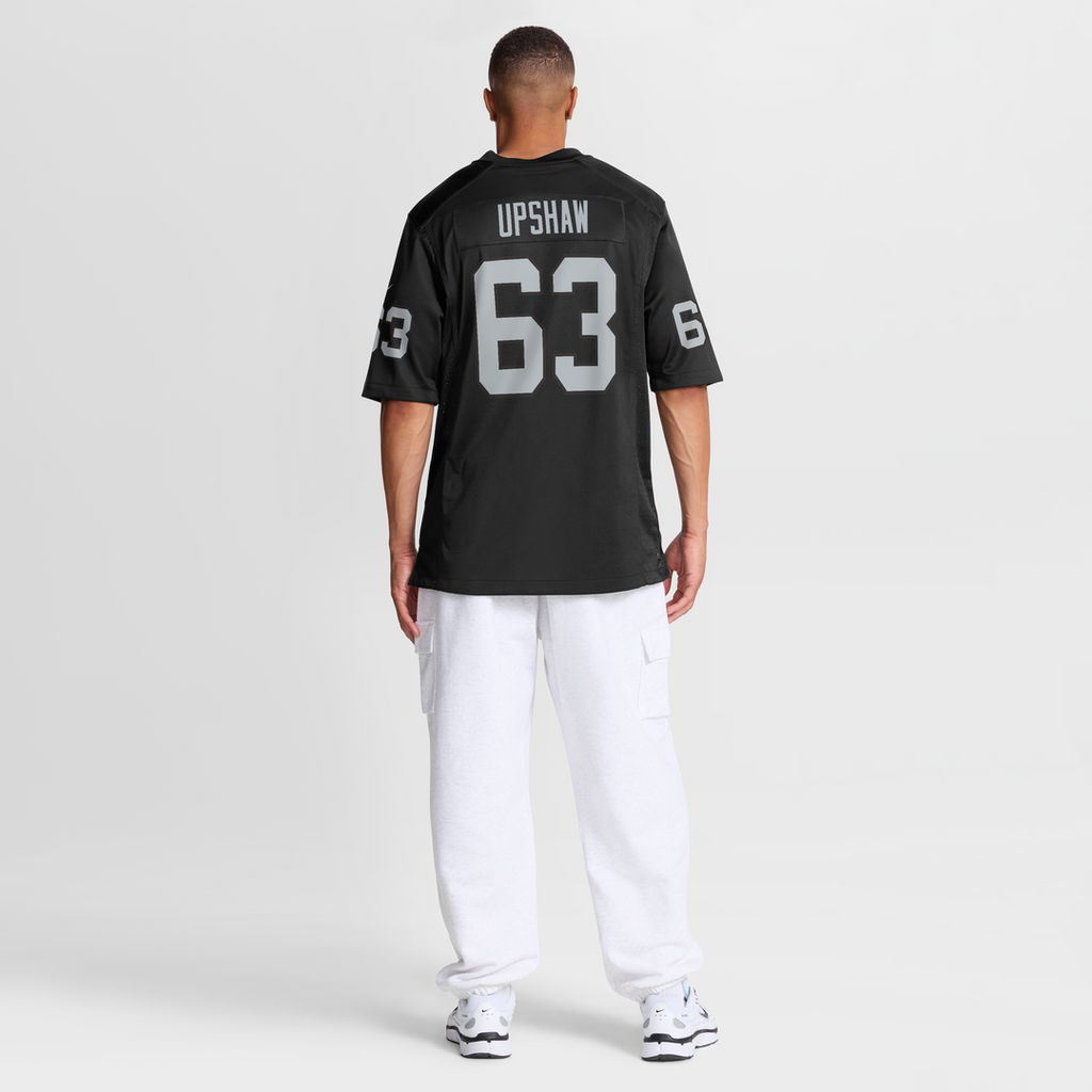 Las Vegas Raiders Gene Upshaw Black Game Retired Player Jersey