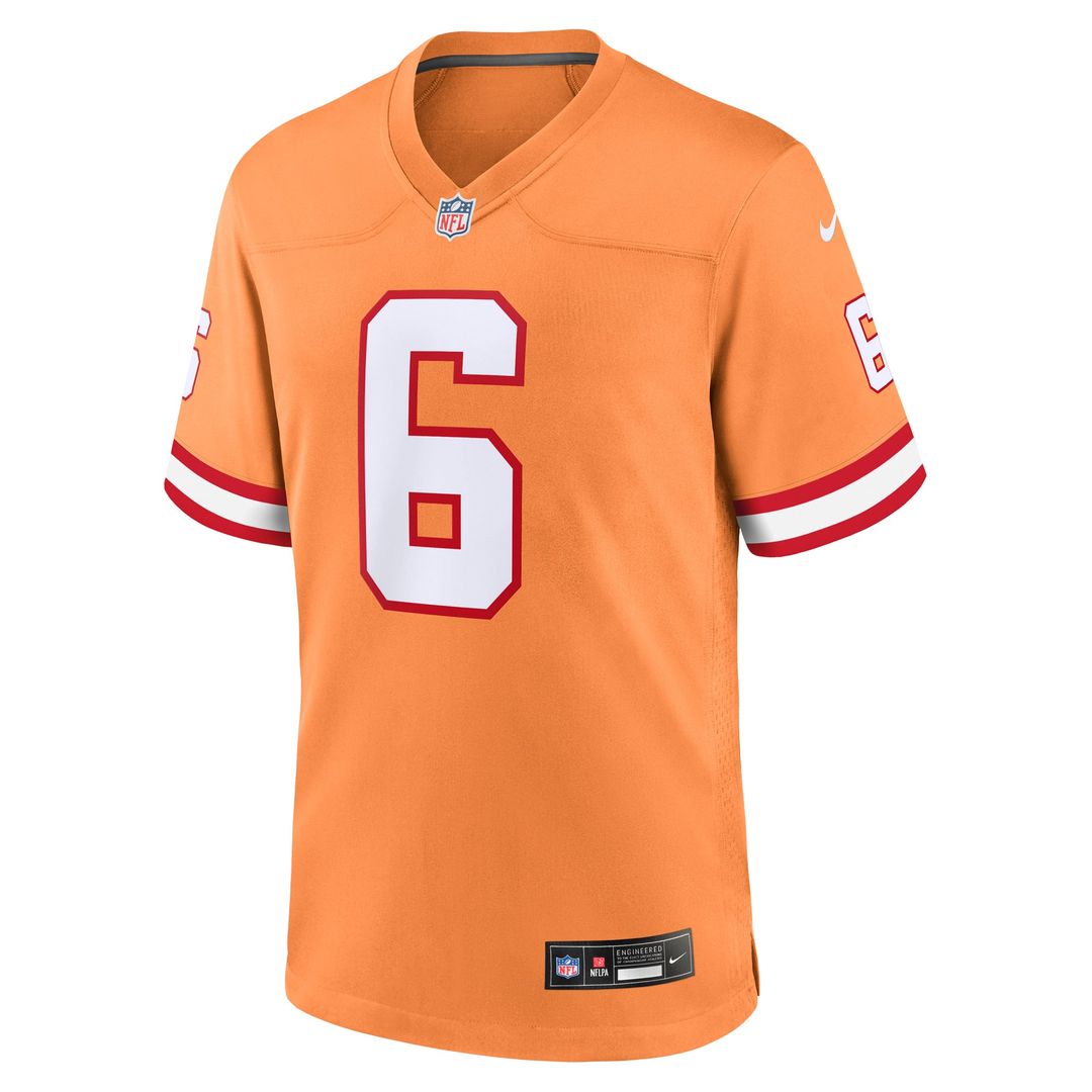 Tampa Bay Buccaneers Baker Mayfield Red Team Game Jersey
