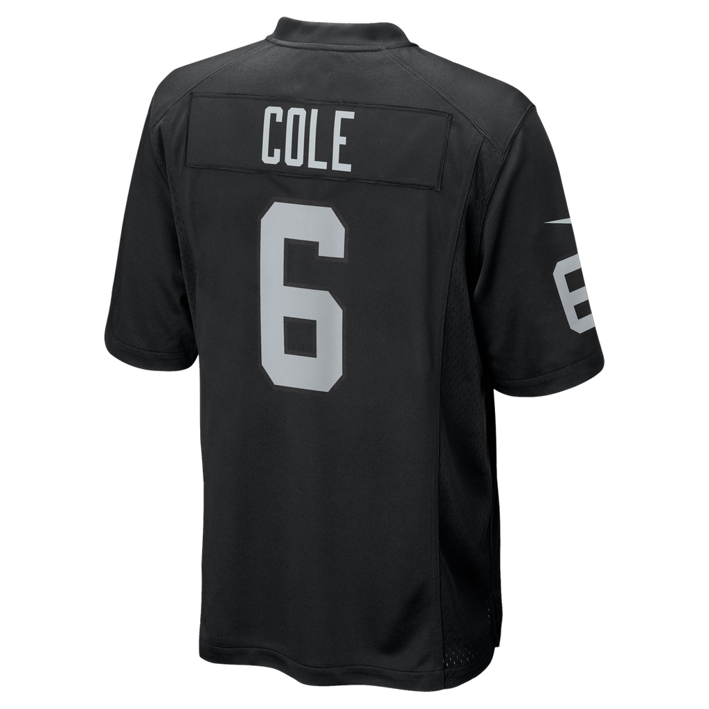 Las Vegas Raiders AJ Cole Black Game Jersey