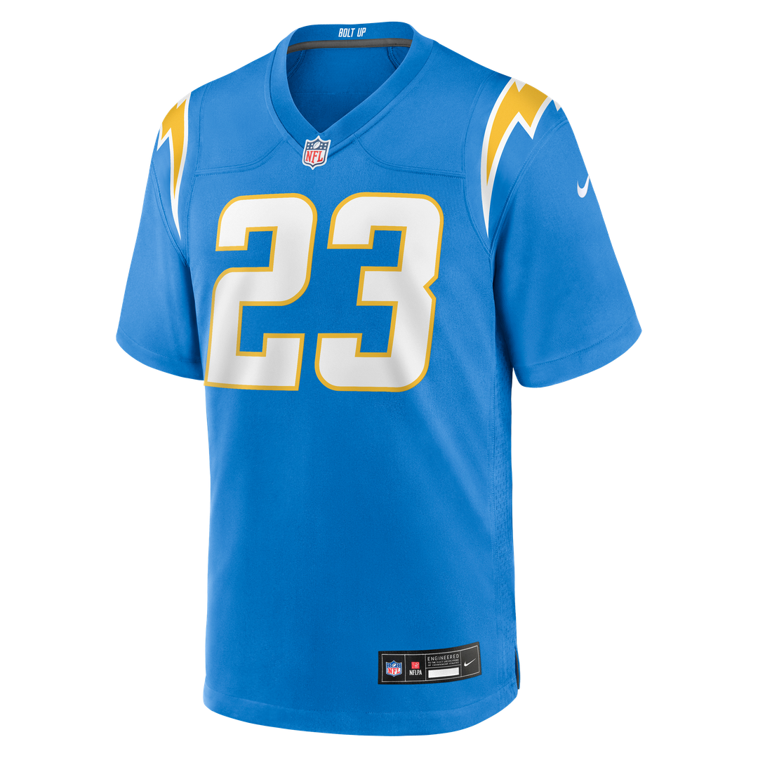 Los Angeles Chargers Tony Jefferson Powder Blue Team Game Jersey