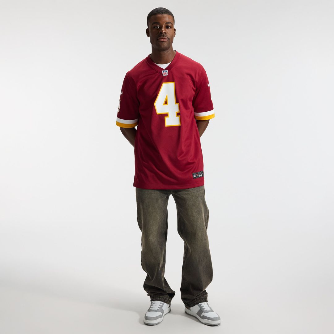 Washington Commanders Frankie Luvu Black Hail Raiser Alternate Game Jersey