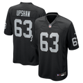 Las Vegas Raiders Gene Upshaw Black Game Retired Player Jersey