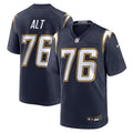 Los Angeles Chargers Joe Alt Navy Alternate Super Chargers Game Player Jersey
