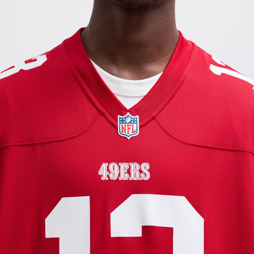 San Francisco 49ers Brock Purdy White Game Player Jersey