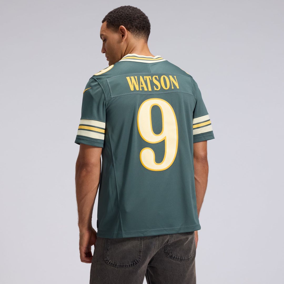 Green Bay Packers Christian Watson Green 2026 Rivalries Collection Stitched Limited Jersey