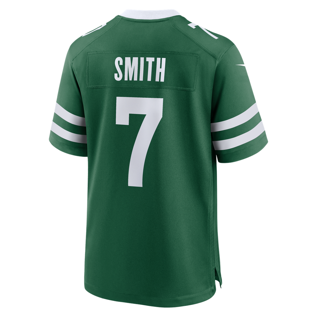 New York Jets Geno Smith Legacy Green Game Jersey