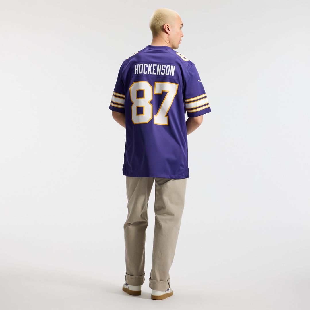 Minnesota Vikings T.J. Hockenson Purple Classic Player Game Jersey