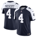 Dallas Cowboys Dak Prescott Navy Alternate Vapor F.U.S.E. Stitched Limited Jersey
