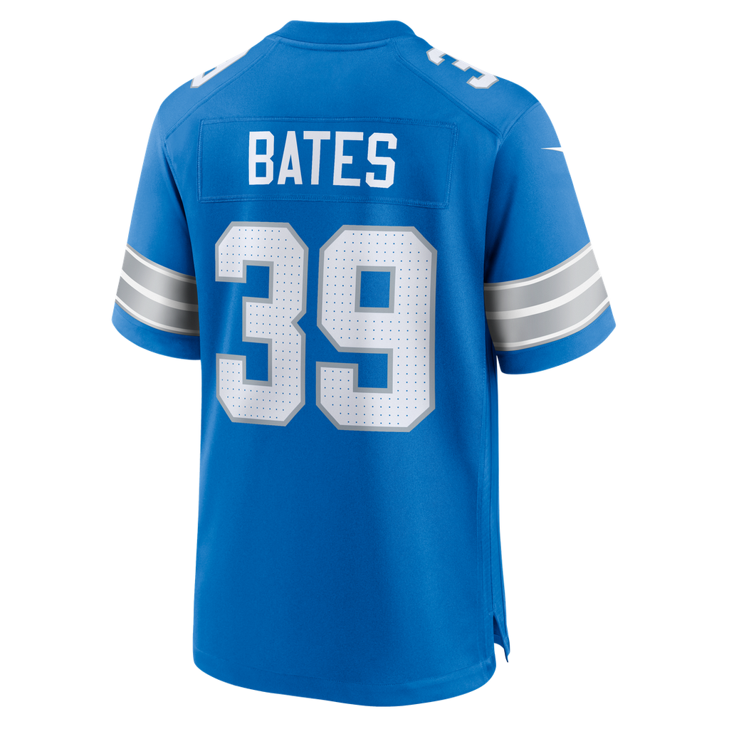 Detroit Lions Jake Bates Blue Team Game Jersey
