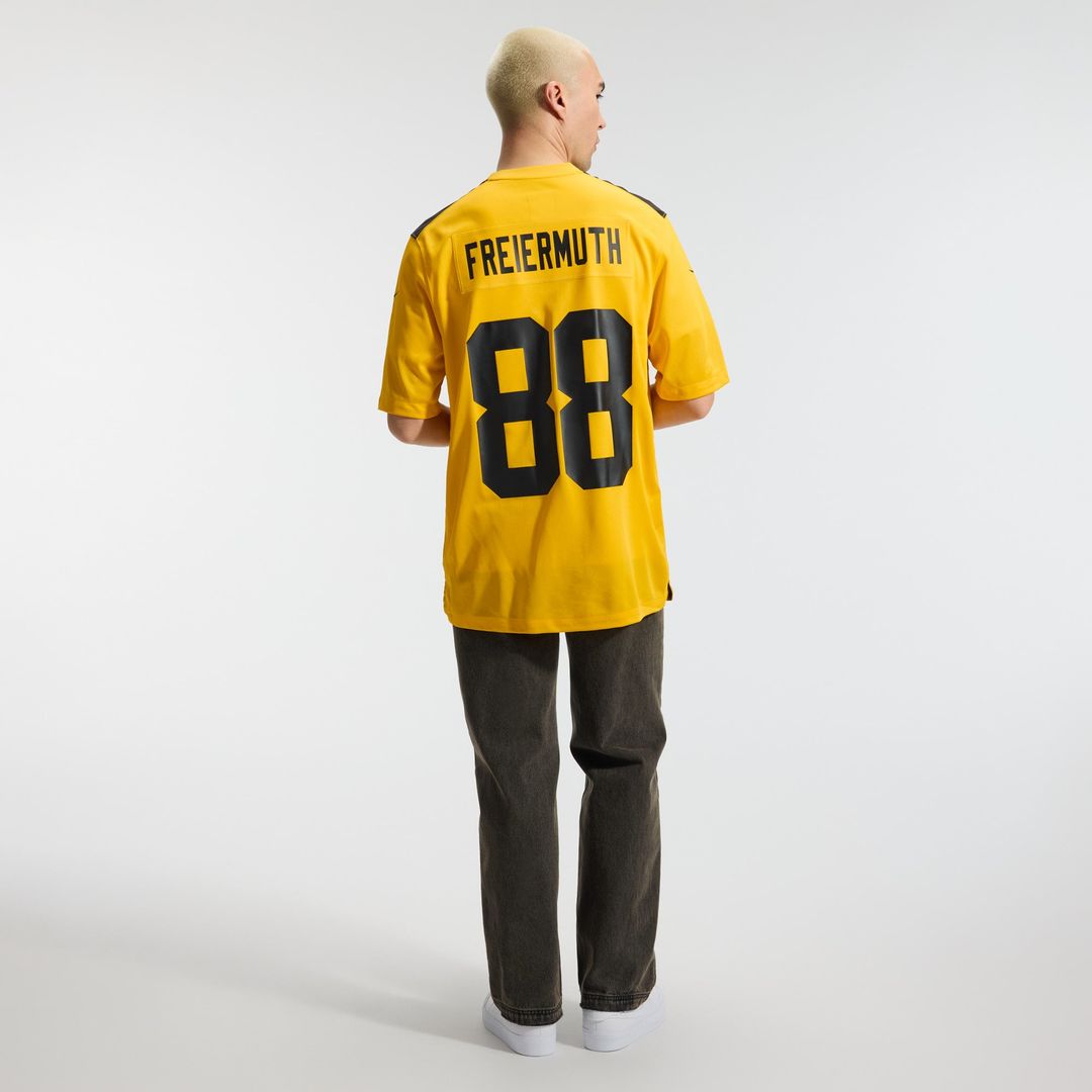 Pittsburgh Steelers Pat Freiermuth Black Game Jersey