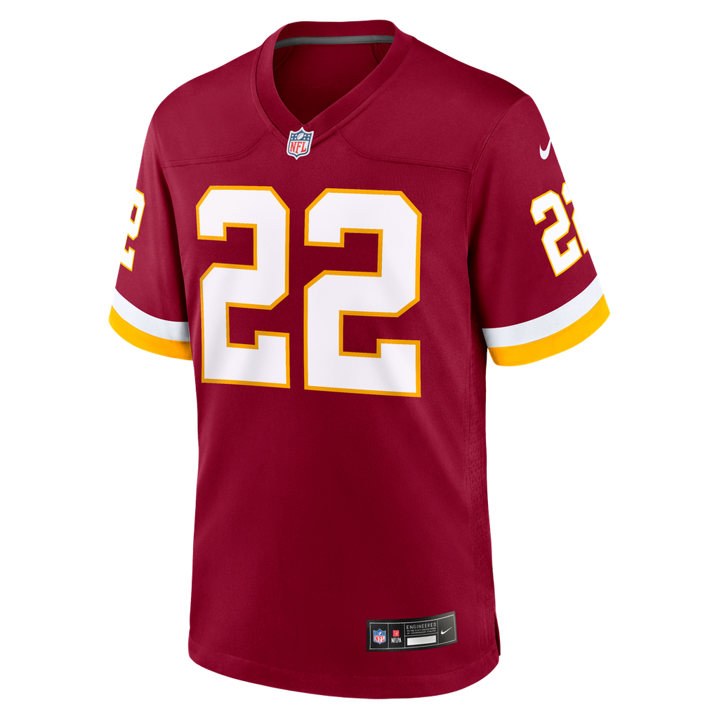 Washington Commanders Jacory Croskey-Merritt Black Hail Raiser Alternate Game Jersey