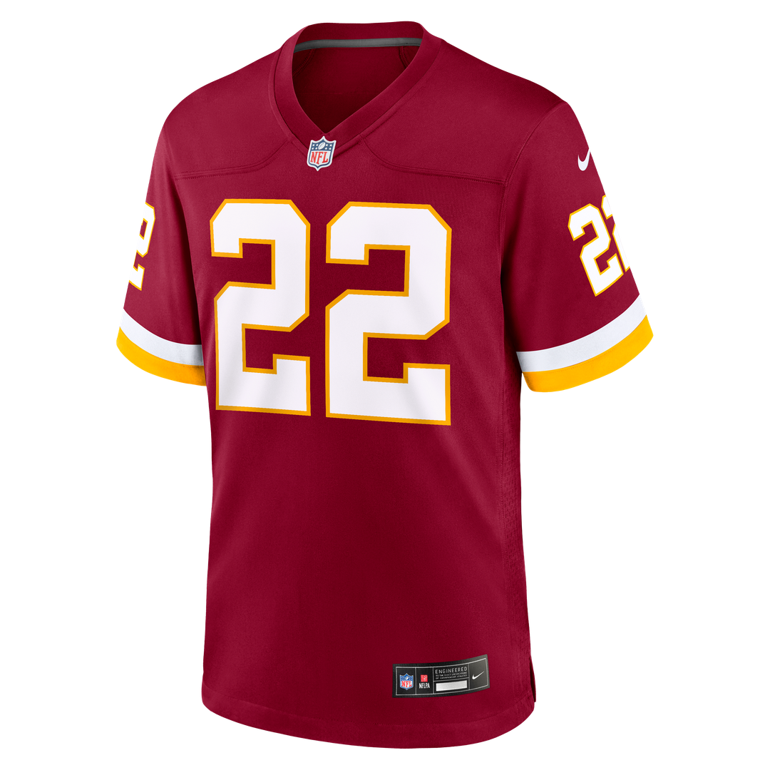 Washington Commanders Jacory Croskey-Merritt Black Hail Raiser Alternate Game Jersey
