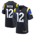 Los Angeles Rams Puka Nacua Dark Blue Rivalries Collection Game Jersey