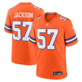 Denver Broncos Tom Jackson Orange Retired Player Alternate Game Jersey