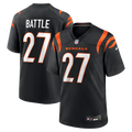 Cincinnati Bengals Jordan Battle Black Team Game Jersey