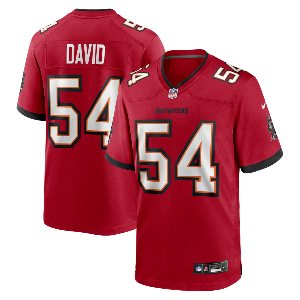 Tampa Bay Buccaneers Lavonte David Red Game Jersey