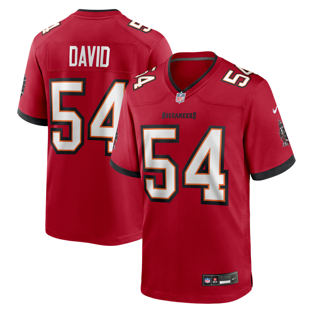 Tampa Bay Buccaneers Lavonte David Red Game Jersey