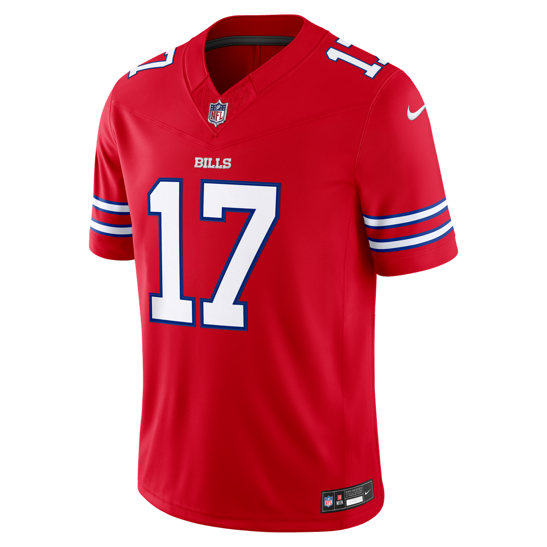Buffalo Bills Josh Allen Gray Nickel City Vapor F.U.S.E. Stitched Limited Jersey
