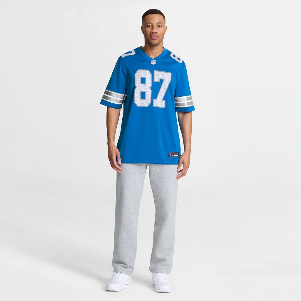 Detroit Lions Sam LaPorta Blue Game Jersey