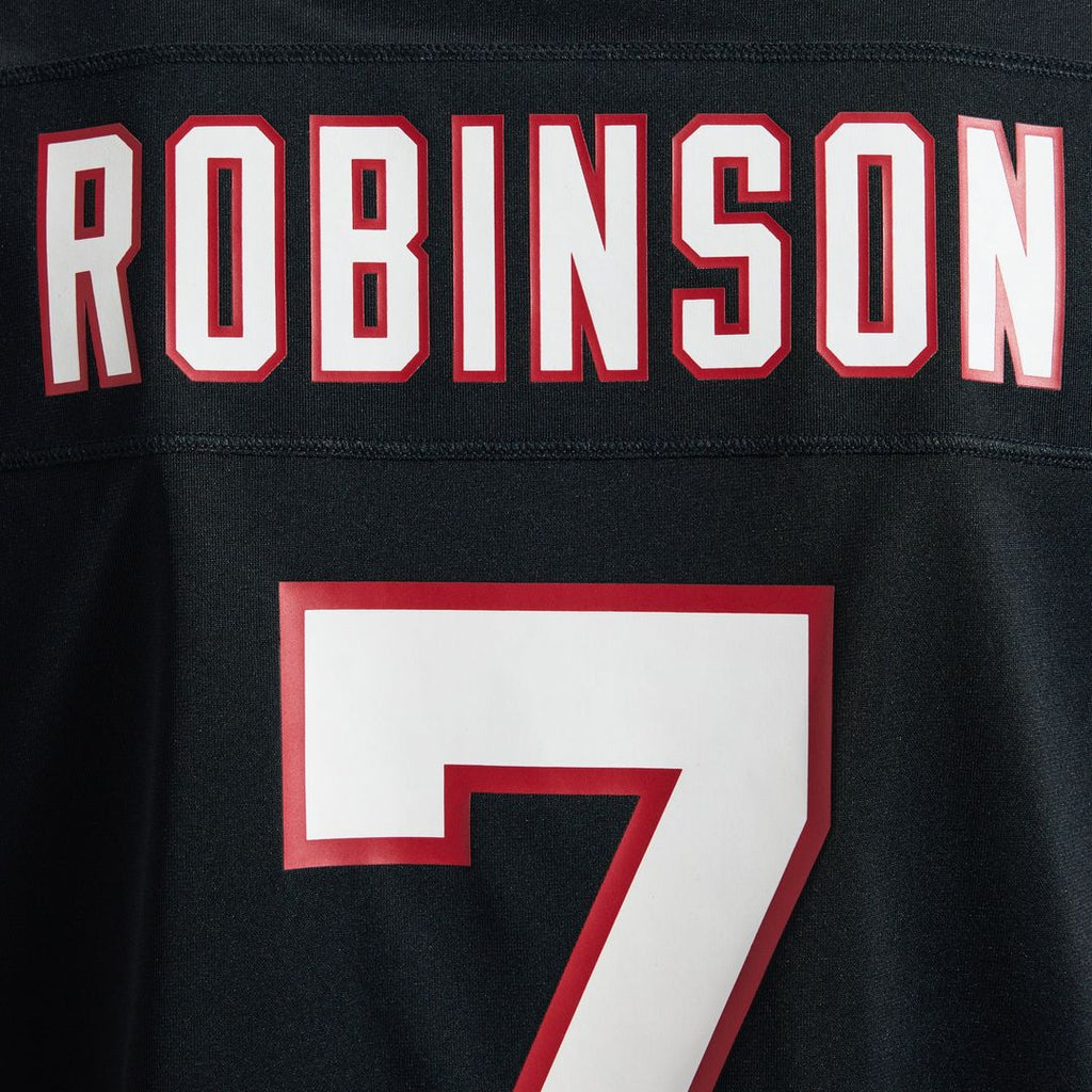 Atlanta Falcons Bijan Robinson Black Throwback Game Jersey