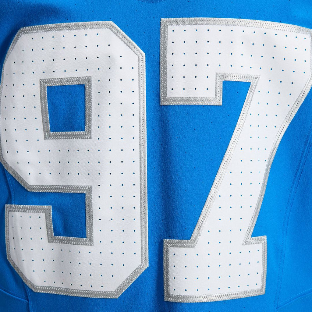 Detroit Lions Aidan Hutchinson Blue Alternate Vapor F.U.S.E. Elite Jersey