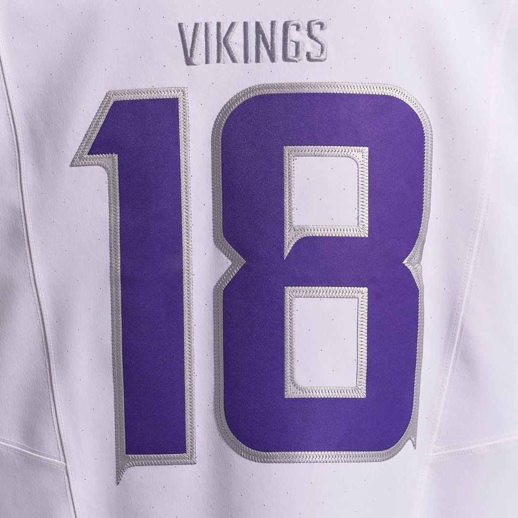 Minnesota Vikings Justin Jefferson White Alternate Vapor F.U.S.E. Elite Player Jersey