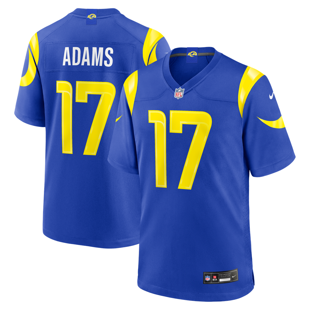 Los Angeles Rams Davante Adams Royal Team Game Player Jersey