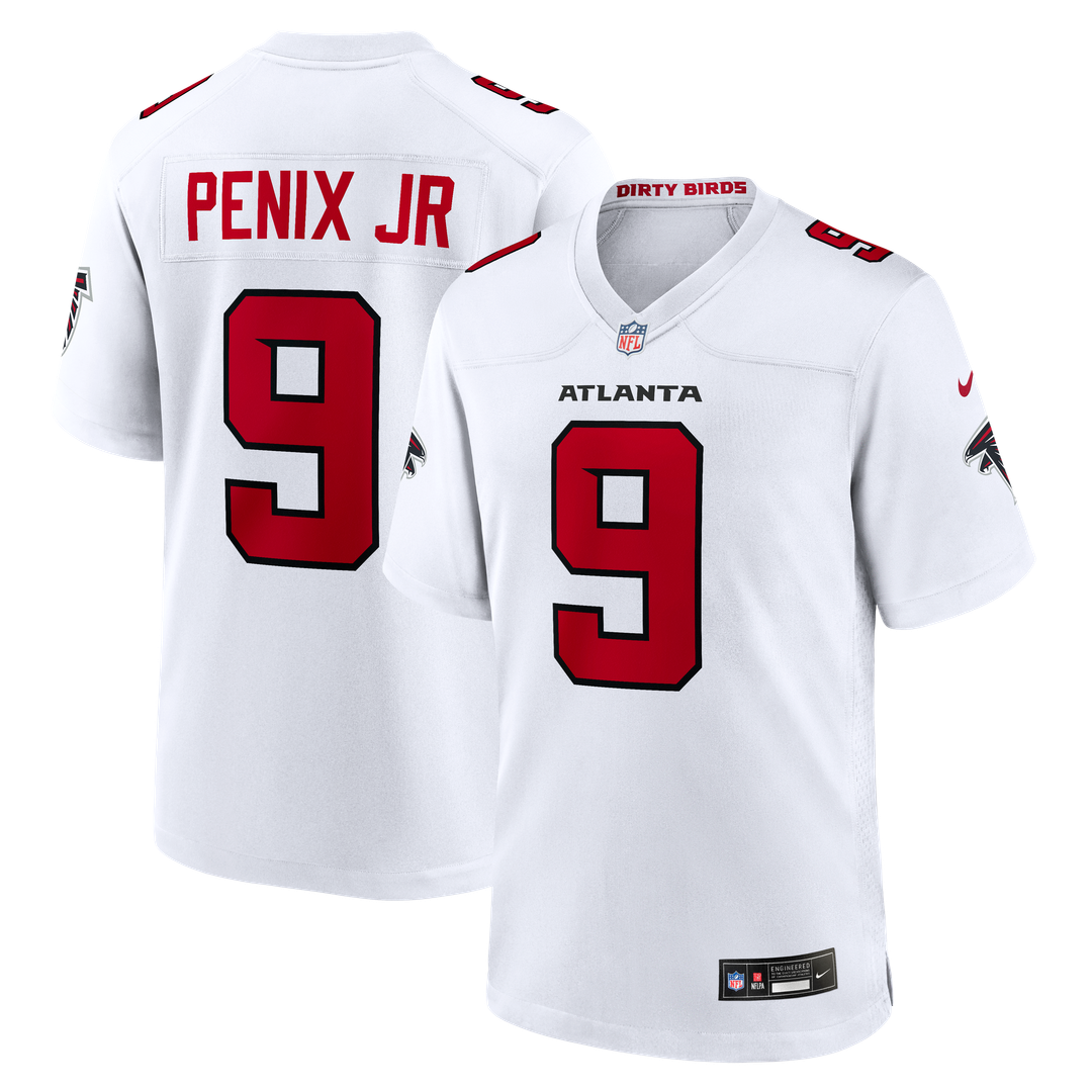 Atlanta Falcons Michael Penix Jr. Red Game Jersey