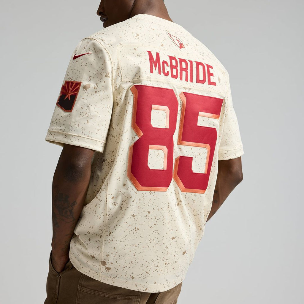 Arizona Cardinals Trey McBride Natural Rivalries Collection Stitched Limited Jersey