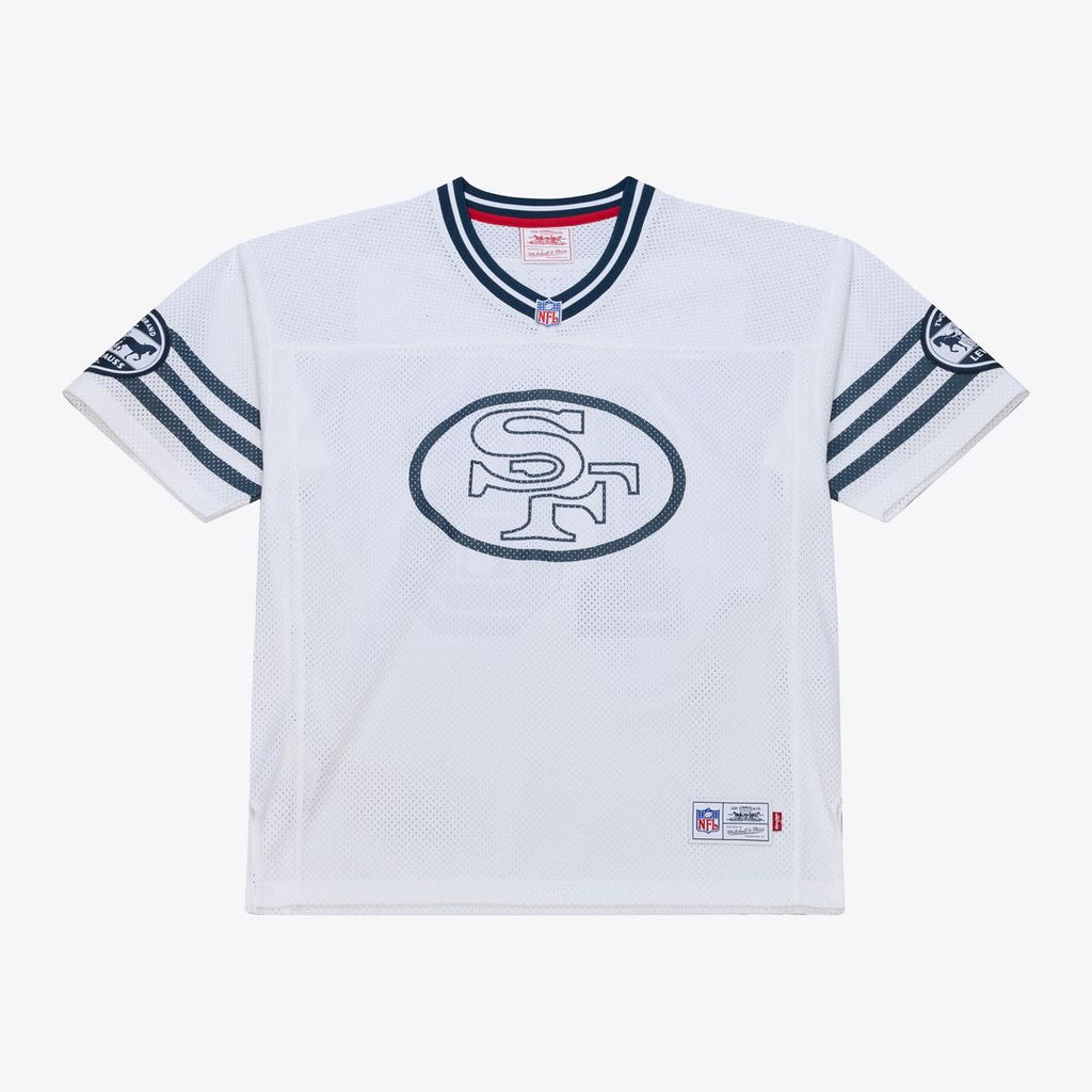 San Francisco 49ers Unisex Joe Montana Mitchell & Ness x Levi's White Legacy Jersey