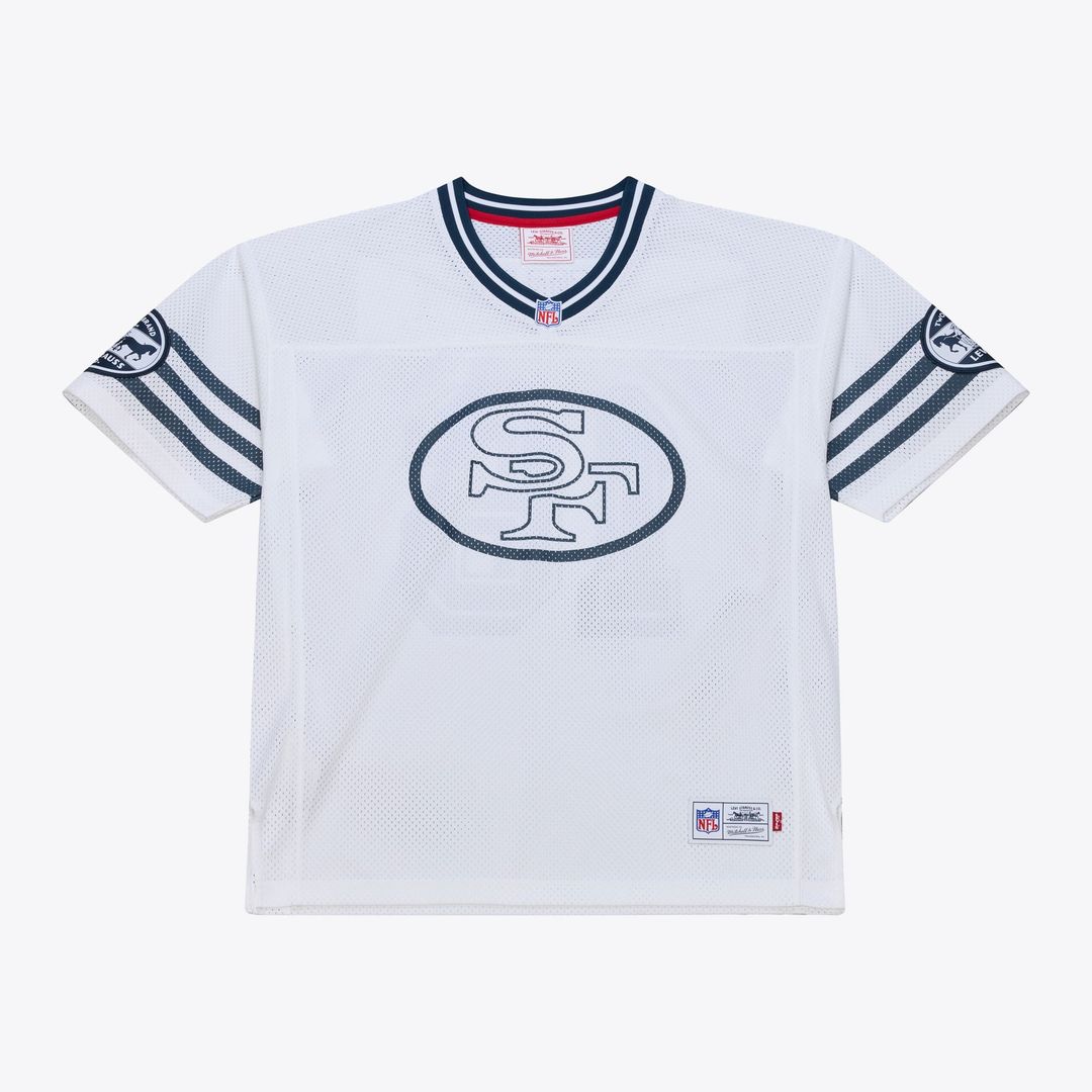 San Francisco 49ers Unisex Joe Montana Mitchell & Ness x Levi's White Legacy Jersey