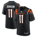 Cincinnati Bengals Josh Johnson Black Team Game Jersey
