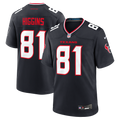 Houston Texans Jayden Higgins Navy Game Jersey