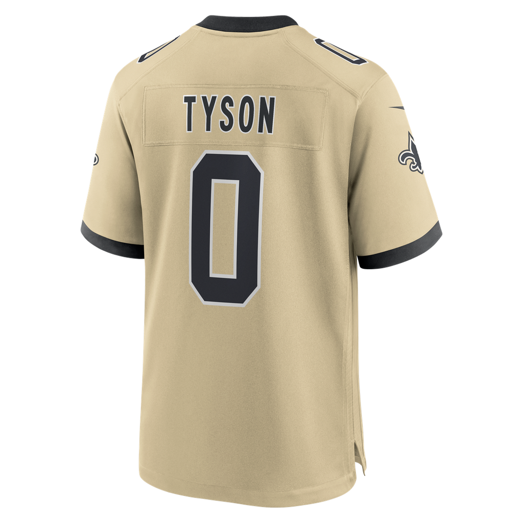 New Orleans Saints Jordyn Tyson Gold Alternate Game Jersey