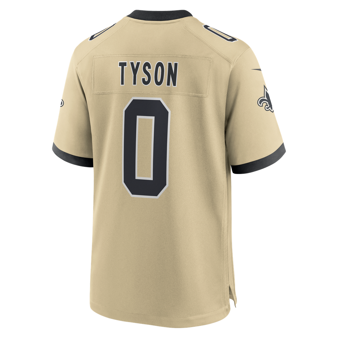 New Orleans Saints Jordyn Tyson Gold Alternate Game Jersey