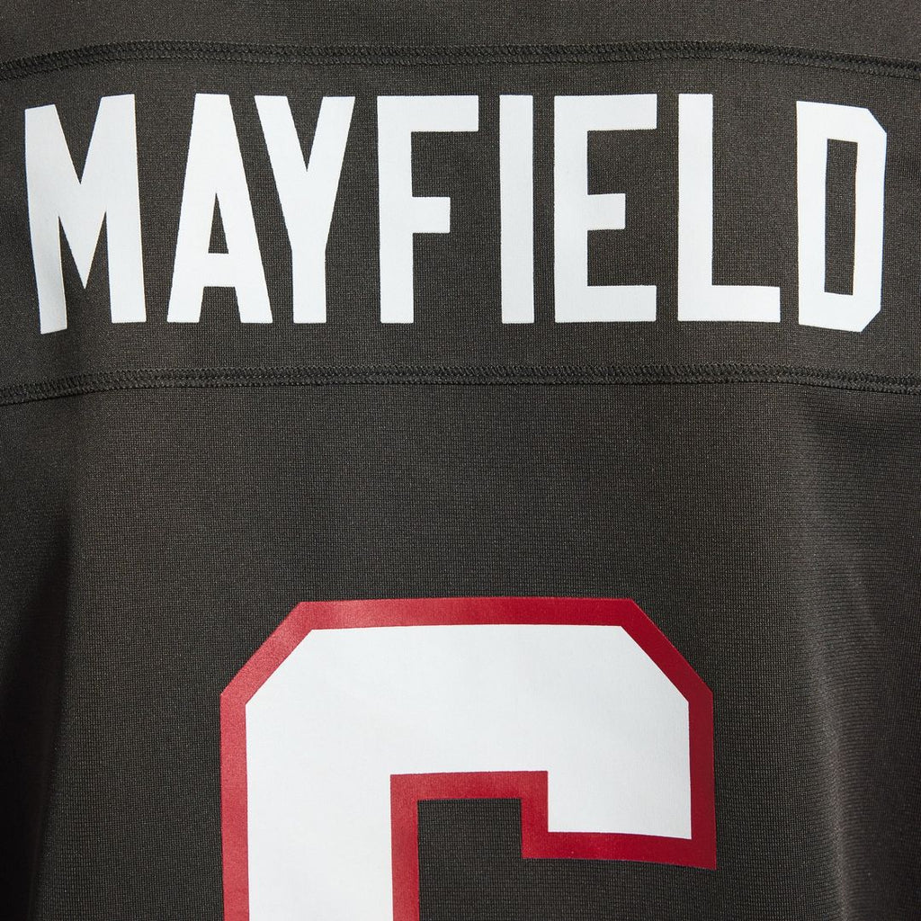Tampa Bay Buccaneers Baker Mayfield Pewter Alternate Game Player Jersey