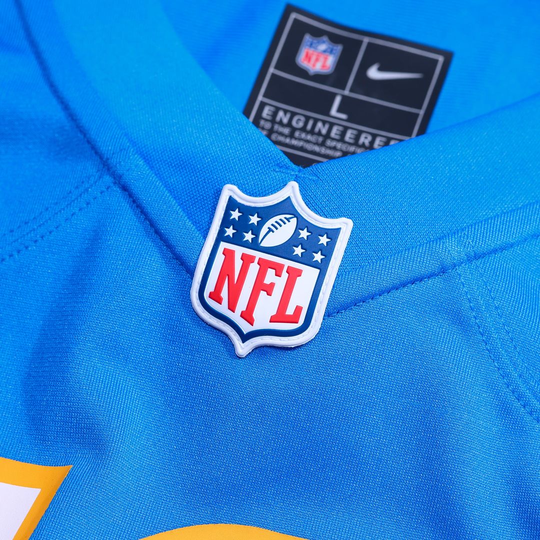 Los Angeles Chargers Bobby Hart Powder Blue Team Game Jersey